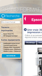 Mobile Screenshot of etre-grand-format.com